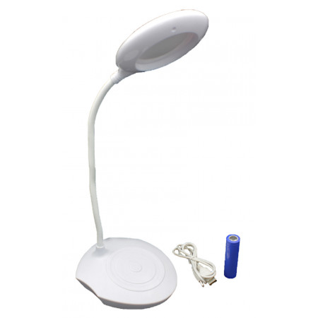 Настільна LED лампа акумуляторна JL-816A на 18650 / microUSB (сенсорний вимикач)