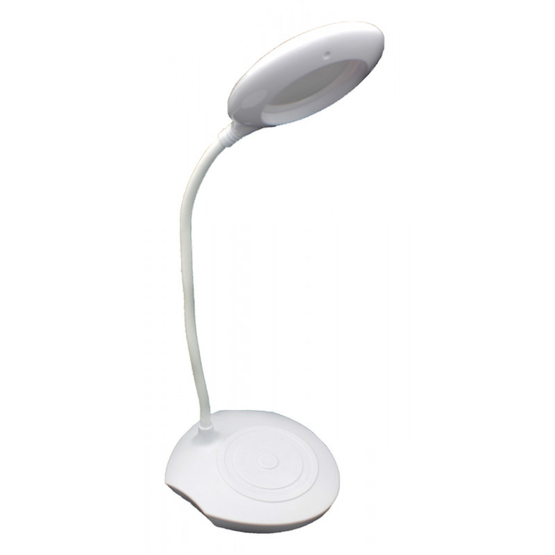 Настільна LED лампа акумуляторна JL-816A на 18650 / microUSB (сенсорний вимикач)