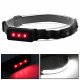 Налобный фонарь Stripe Ultra bright YD-33, 37SMD Белый+3SMD Красный, ЗУ micro USB, акум
