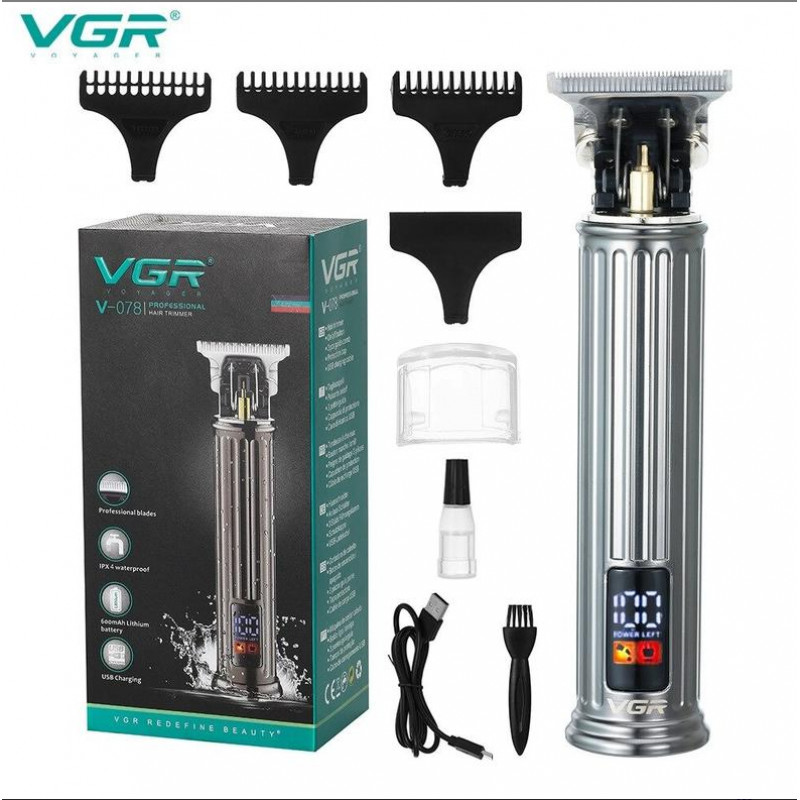 Профессиональная машинка для стрижки VGR V-078
