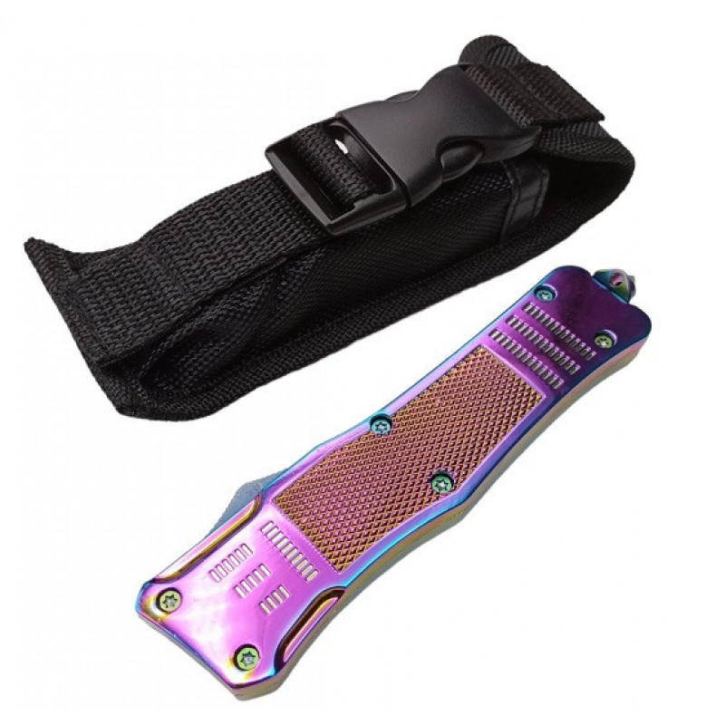 Нож выкидной фронтальный MicroTech градиент, 183, 24см
