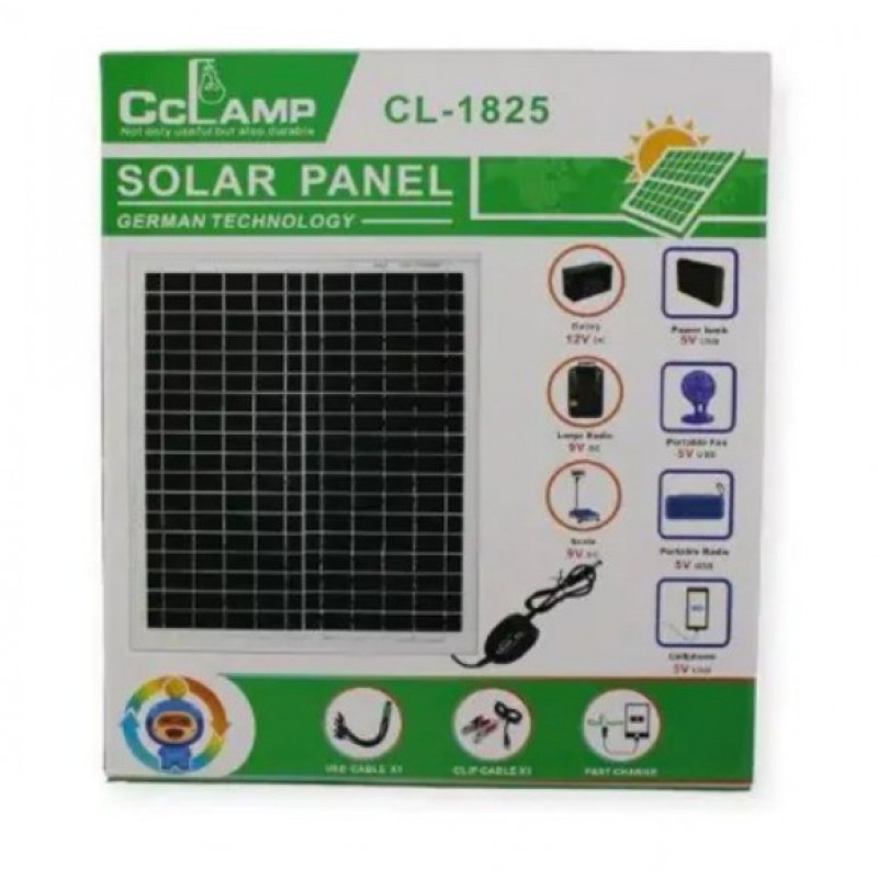 Солнечная панель Cclamp CL-1825 20W