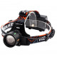 Налобный фонарь Bailong BL-T207-TG, 2x18650, 1 режим, ЗУ Type-C, zoom