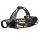 Налобный фонарь Bailong BL-T207-TG, 2x18650, 1 режим, ЗУ Type-C, zoom