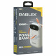 Повербанк Rablex RB10FP, 10000 mAh, Lightning, Type-C, Швидке заряджання, 88W, PD35W
