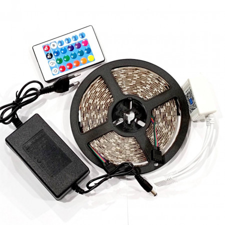 Светодиодная лента RGB Цветная 54 Led Комплект (В КОРОБКЕ) / 8086
