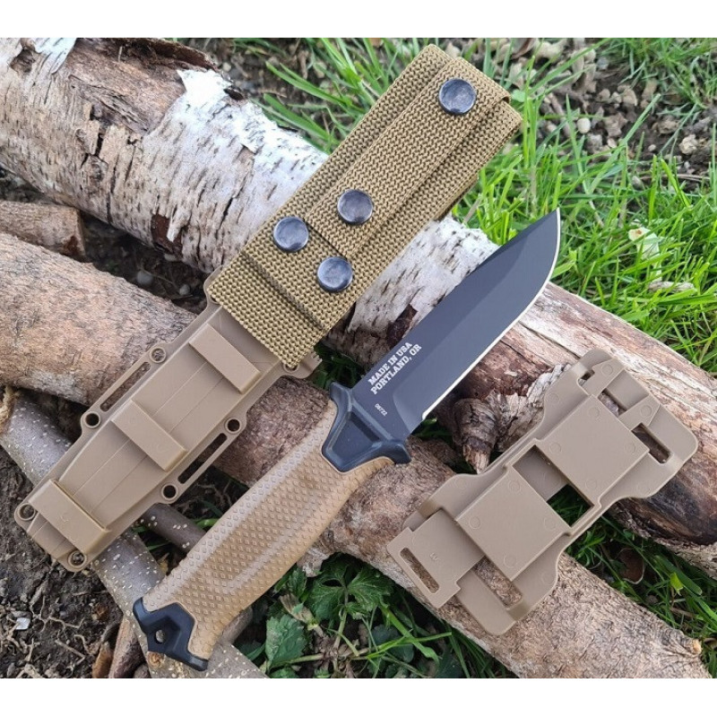 Нож охотничий Gerber Хаки 539-3, 25см, 11см