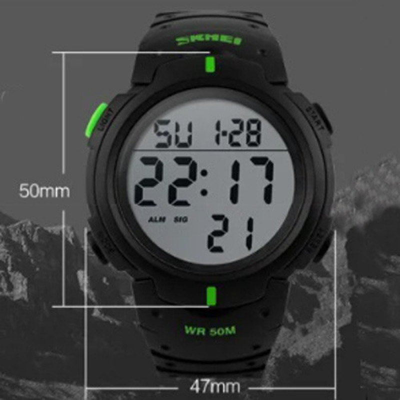 Наручні годинники SKMEI 1068GN, ЗЕЛЕНИЙ