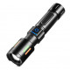 Ручной фонарь CB-611-TG, индикация заряда, 1x26650, 3xAAA, ЗУ Type-C, zoom