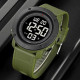 Часы наручные SKMEI 2122AGBK, ARMY GREEN-BLACK, 10319