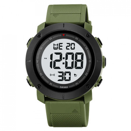 Часы наручные SKMEI 2122AGWT, ARMY GREEN-WHITE, 9787