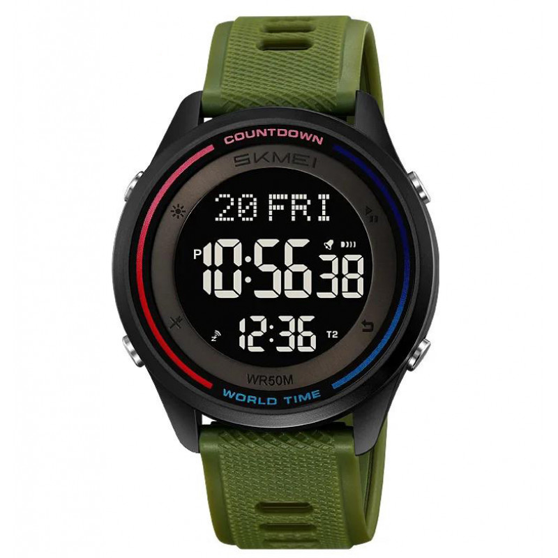 Годинник наручний SKMEI 2348AG, ARMY GREEN, 11450
