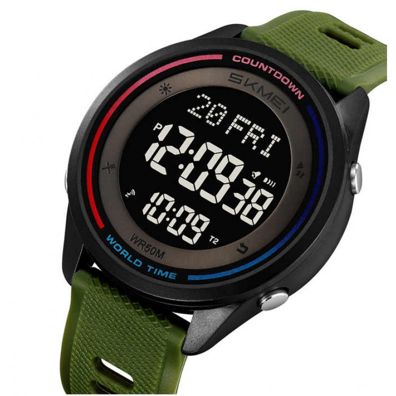 Годинник наручний SKMEI 2348AG, ARMY GREEN, 11450