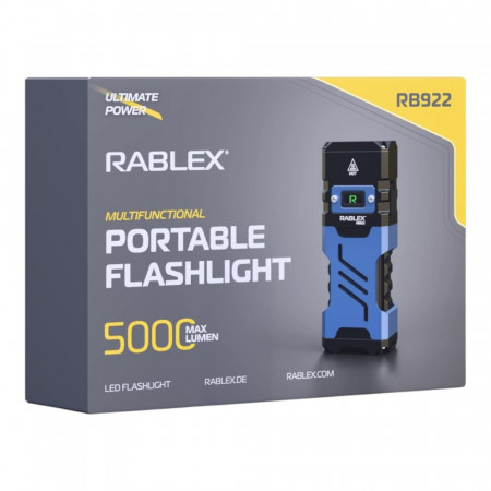 Ручний ліхтар Rablex RB922, 3*P50 LED, ЗП Type-C,
