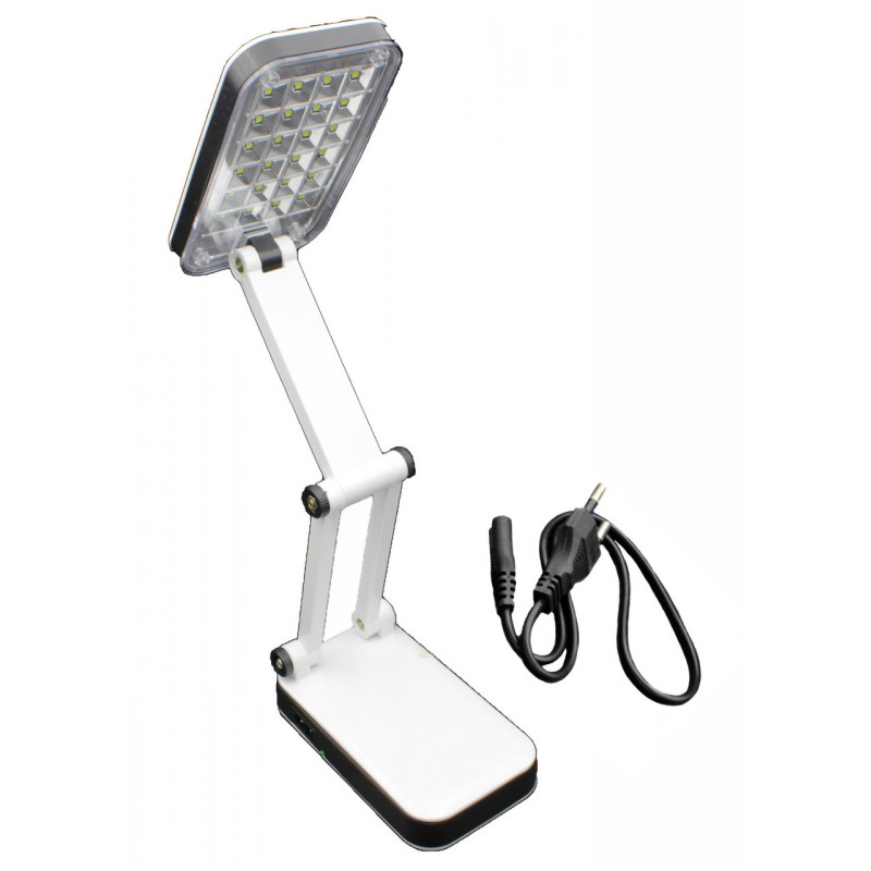 Настільна LED лампа акумуляторна Yiteng YT-666 \ Акк. \ 24 Led\