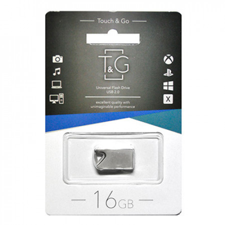 USB флеш накопитель T&G металлический серии 16GB/ TG109-16G (Гарантия 3 года)