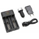 Зарядний пристрій Rablex RB202 2x18650 і ін. / від USB / (PowerBank)
