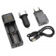 Зарядний пристрій Rablex RB101 1x18650 і ін. / від USB / (PowerBank)