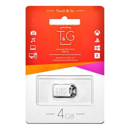 USB флеш накопитель T&G металл серия 4GB/TG110 (Гарантия 3 года)