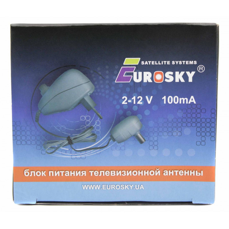 Блок питания для польской антенны с регулятором Eurosky "В коробке"