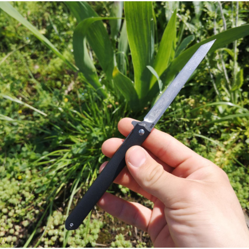 Ніж складаний Aiboduo Tanto Black
