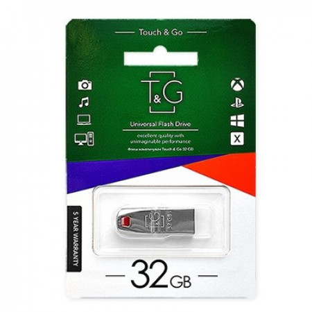 USB флеш накопитель T&G металл серия 32GB/ TG115 (Гарантия 3 года)