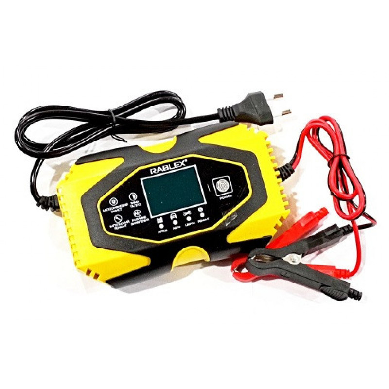 Зарядное устройство Rablex RB650 автоматическое, 110w, 12v-6A, 24v-3A