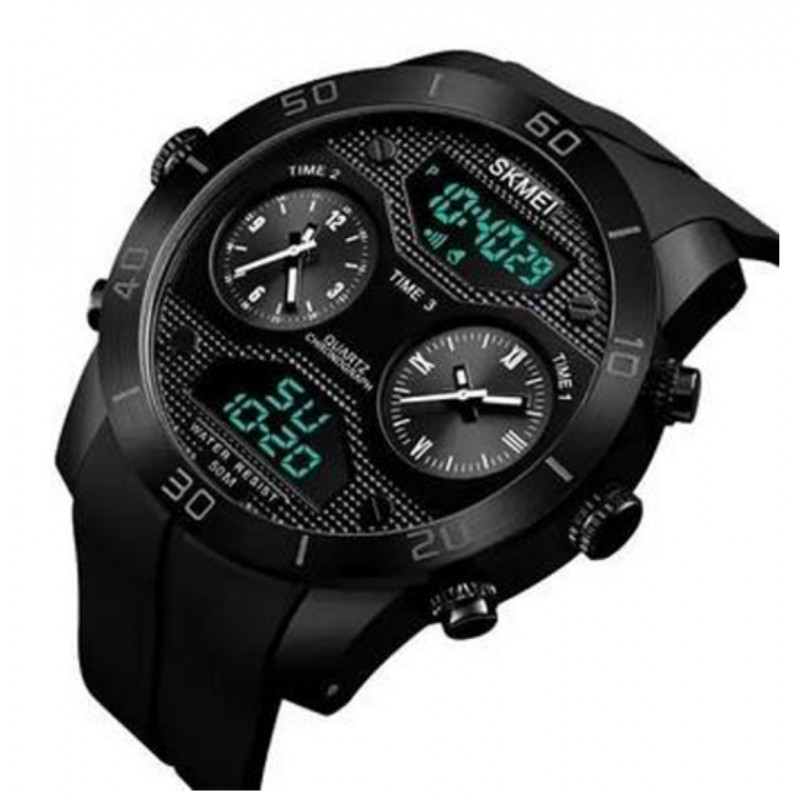 Годинники наручні SKMEI 1355BK, ЧОРНИЙ, 9747