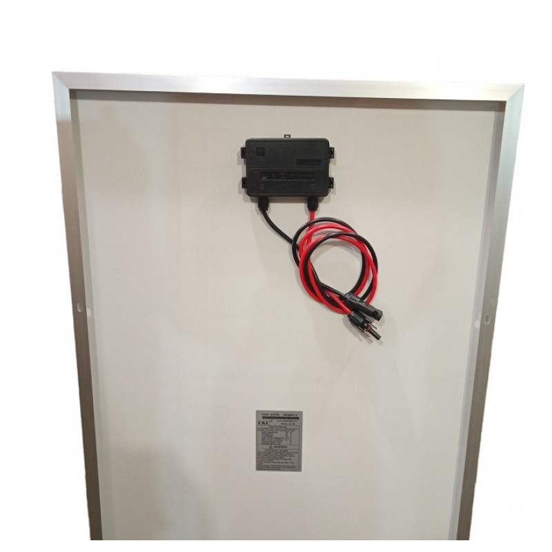 Сонячна панель SOLAR PANEL SA-100 / 2466 / 120*58*3 / індикація V і A / верх скло, 18V 100W