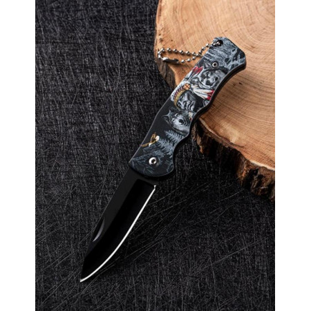 Нож складной Knifes Skull 4760X -1