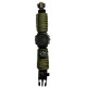 Годинники наручні SKMEI 1426AGBK, PARACORD, ARMY GREEN-BLACK, ABS RING, компас, термометр, 10463