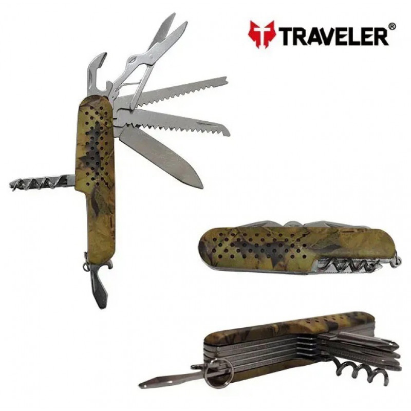 Мультитул швейцарский Traveler K-5011-G-40