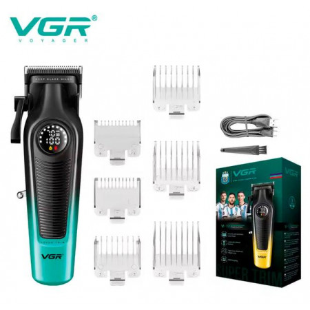 Машинка для стрижки VGR V-196 Green