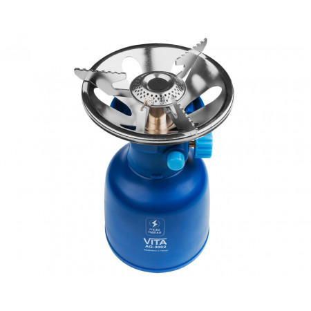 Примус газовый туристический Даринка с пьезоподжигом Vita Корея AG-3002