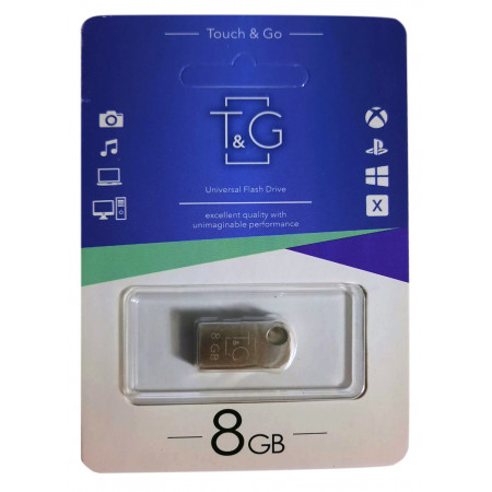 USB флеш накопитель T&G металл серия 8GB/ TG112-8G (Гарантия 3 года)