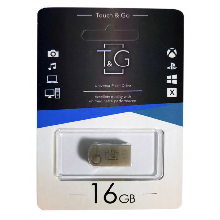 USB флеш накопитель T&G металл серия 16GB/ TG112-16G (Гарантия 3 года)