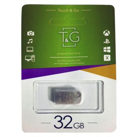 USB флеш накопитель T&G металл серия 32GB/ TG112-32G (Гарантия 3 года)