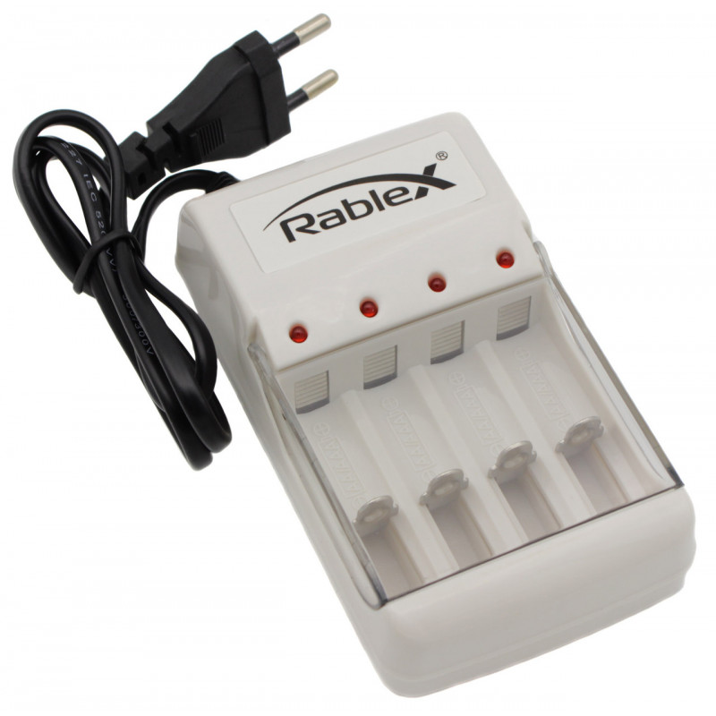 Зарядний пристрій Rablex RB415 на 4 AA/AAA R3/R6 1.2V