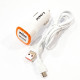 Автомобильное зарядное устройство для USB x 2 Dekkin DK-35