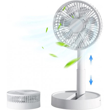 Вентилятор настольный складной USB мини-вентилятор Folding Fan с аккум. (WX6505)