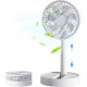 Настольный вентилятор складной USB мини-вентилятор Folding Fan с аккумулятором. (WX6505)