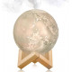 Нічник - зволожувач повітря Луна 3D Moon Lamp RGB, USB, 6727-2
