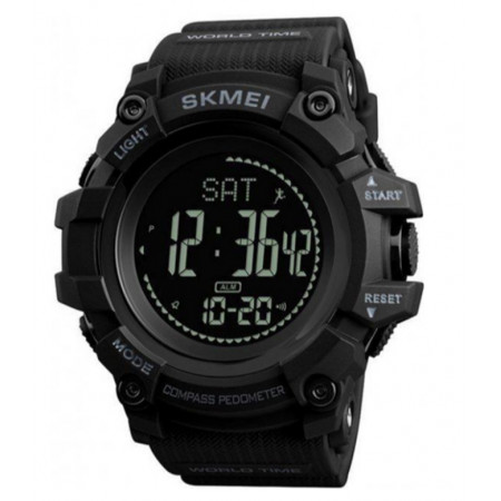 Годинники наручні SKMEI 1356BK, BLACK, Компас, 9749