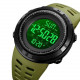 Годинники наручні SKMEI 2070AGWT, ARMY GREEN-BLACK, 9304