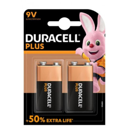 Батарейка Duracell Крона 6F22 / 9V