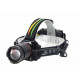 Налобный фонарь P52, 2х18650, ЗУ MicroUSB, P50 LED, Zoom