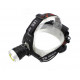 Налобный фонарь WD112, 2х18650, ЗУ 22V-12V, T6+Cob, Zoom