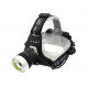 Налобный фонарь WD112, 2х18650, ЗУ 22V-12V, T6+Cob, Zoom