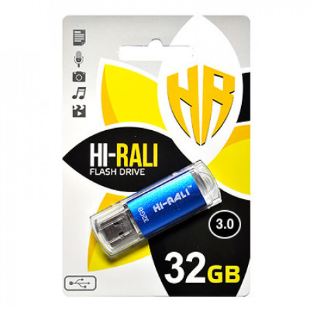 USB флеш накопитель Hi-Rali 32GB/ HI-32GBVC (Гарантия 3 года)