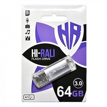 USB флеш накопитель Hi-Rali 64GB/ HI-64GBVC (Гарантия 3 года)